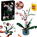 LEGO CREATOR EXPERT ICONS ORCHID НАБОР ЦВЕТОВ ОРХИДЕИ + ПОДАРОЧНЫЙ СУМОК