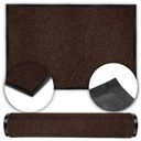 КОВРИК ДЛЯ ДВЕРИ STRONG 120x80 ВНЕШНИЙ ВНУТРЕННИЙ РЕЗИНОВЫЙ КОРИЧНЕВЫЙ