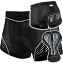 СПОРТИВНЫЕ ВЕЛОСИПЕДНЫЕ ШОРТЫ, КОРОТКИЕ, ГЕЛЕВАЯ ПОДКЛАДКА, 5D ГЕЛЬ