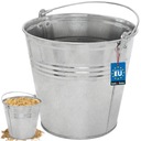 ВЕДРО СТРОИТЕЛЬНОЕ САДОВОЕ ОЦИНКОВАННОЕ, ЛИСТОВОЙ МЕТАЛЛ, 10 Л С РУЧКОЙ