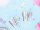 Бумажные стаканчики «Русалочка» переливающиеся 6 шт на детские дни рождения
