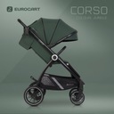 WÓZEK SPACEROWY CORSO LEKKI SKŁADANY DUŻE KOŁA SPACERÓWKA 0-22KG AKCESORIA Głębokość produktu po złożeniu 40 cm