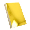 Пачка бумаги А4 Декоративная зеркальная Бумага зеркальная с золотым листом 100шт.