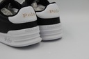 Športová obuv kožená POLO RALPH LAUREN r. 36,5. Dominujúca farba čierna