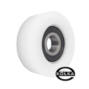 ПЛАСТИКОВЫЙ РОЛИК диаметром 60 мм/отв. диаметром 15 ПРЯМОЙ/ПОДШИПНИК