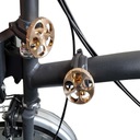 2X bicykel sklopná svorka závesu časť bicykla Druh uhlový