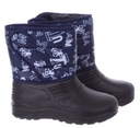 Детские зимние ботинки Утепленные темно-синие ботинки 33