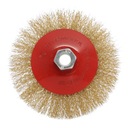 ВРАЩАЮЩАЯСЯ ПЕРЕДНЯЯ ЩЕТКА С РЕЗЬБОЙ М14, СТАЛЬ