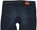 WRANGLER spodnie JOGGING jeans SLOUCHY W30 L34 Kolor niebieski