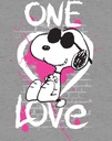 Peanuts Snoopy Graphic One Love 02 Oficiálne Tees Pohlavie Výrobok pre mužov