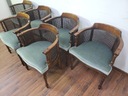 Набор стильного стола + 6 стульев из французского дуба