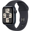 Apple Watch SE 2gen, 40 мм, GPS, LTE, сотовая связь, черные умные часы, ЧЕРНЫЕ
