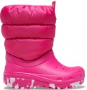 Detská zimná obuv Crocs Neo 207684-PINK 32-33 Zateplenie áno