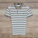 FRED PERRY Koszulka Polo Męska w Paski r. S Marka Fred Perry