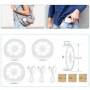 LED NIGHT LAMP WITH MOVEMENT SENSOR USB CINKET MAGNES 3 шт.