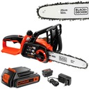 Аккумуляторная бензопила 18 В 2,0 Ач Black & Decker GKC1825L20