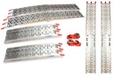 2x RAMPY ALUMINIOWE SKŁADANE NAJAZDY PODJAZD 680KG KOMPLET