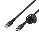 BELKIN Kabel USB-C do USB-C BoostCharge Pro Flex, USB-C PD, Czarny, 2m Kod producenta CAB011BT2MBK