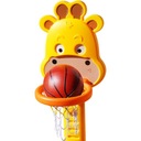 Баскетбольный набор «Жираф» Корзина + мяч 3в1 Регулируемое защитное кольцо