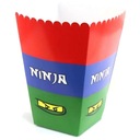Коробки для попкорна NINJA бумажные DECORATION 6 шт.