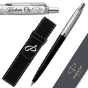 Шариковая ручка Parker Jotter Black в футляре и гравировке