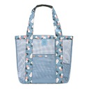 2022 Роскошный дизайн сетчатой ​​сумки, прозрачная пляжная сумка-тоут