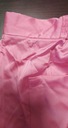 Style Cheat ružové saténové nohavice defekt 42 Stredová část (výška v páse) stredná