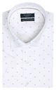Biela košeľa Krátky Rukáv 50/182-188 Značka Quickside