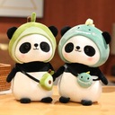 Plyšová hračka panda v kostýme králik Druh panda