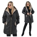 Крупный стеганый стеганый человек с капюшоном, элегантный