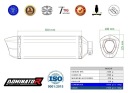 TRACER 9 / GT 2025 ПОВНИЙ СИСТЕМА КОЛЕКТОР ВИХЛОП ГЛУШНИК HP6 ЧОРНИЙ EX  фото 8
