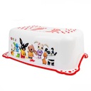 Платформа противоскользящая детская Bing - белый/красный