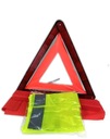 КОМПЛЕКТ ЖИЛЕТА CAR WARNING TRIANGLE APPROVAL