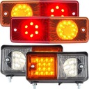 KOMPLET LAMP PRZEDNIO TYLNYCH URSUS C360 C330 LAMPY PRZEDNIE BŁOTNIKOWE LED