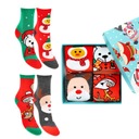 ДЕТСКИЕ РОЖДЕСТВЕНСКИЕ НОСКИ В ПОДАРОК, 4 ПАРЫ