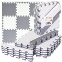 БОЛЬШОЙ КОВРИК ИЗ ПЕНЫ ЭВА 90x90 ПАЗЛ ИЗ ПЕНЫ ТОЛСТОЙ