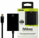 Видеоадаптер Techlink mini DisplayPort-VGA