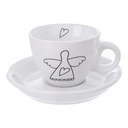 2x набора чашек для кофе Эспрессо, набор чашек ANGEL в подарок