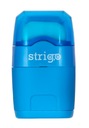 ДВОЙНАЯ ТОЧИЛКА С ЛАСТИКОМ STRIGO BLUE