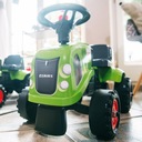 FALK Traktorek Baby Claas Zielony z Przyczepką + akc. od 1 roku Waga produktu z opakowaniem jednostkowym 3.5 kg