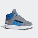 BUTY DZIECIĘCE ADIDAS HOOPS MID LEKKIE TRAMPKI NA RZEPY r. 18 Kod producenta F35833