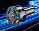 ЗАРЯДНИЙ ПРИСТРІЙ АВТОМОБІЛЬНА 4X USB 3A QC3.0 QUICK CHARGE ШВИДКІ ЗАРЯДКА LED (СВІТЛОДІОД)  (18852785213) фото min 5