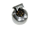 GNIAZDO 7PIN 7 PIN DO PRZYCZEPKI METALOWE