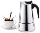 KAWIARKA INDUKCYJNA STALOWA 9 KAW 450 ml zaparzacz do kawy espresso srebrna EAN (GTIN) 5908287210462