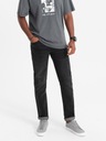 Pánske džínsové nohavice STRAIGHT LEG čierne V1 OM-PADP-0133 S Značka Edoti