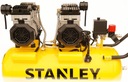 БЕЗМАСЛЯНЫЙ КОМПРЕССОР STANLEY 50л, тихий, 4-цилиндровый