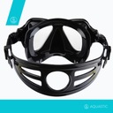 Potápačský set AQUASTIC Maska Šnorchel čierna Dominujúca farba čierna