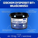 IZOCHEM DYSPERBIT BIT+ 10 КГ БИТУМ АСФАЛЬТО-РЕЗИНОВАЯ ГИДРОИЗОЛЯЦИОННАЯ МАССА