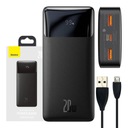 BASEUS ЕМКОСТЬ БОЛЬШОЙ БЫСТРЫЙ POWERBANK 20000 МАЧ QC 20 Вт POWER BANK USB A USB-C