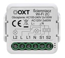 Moduł OXT mini ściemniacz 2 obwody WiFi TUYA